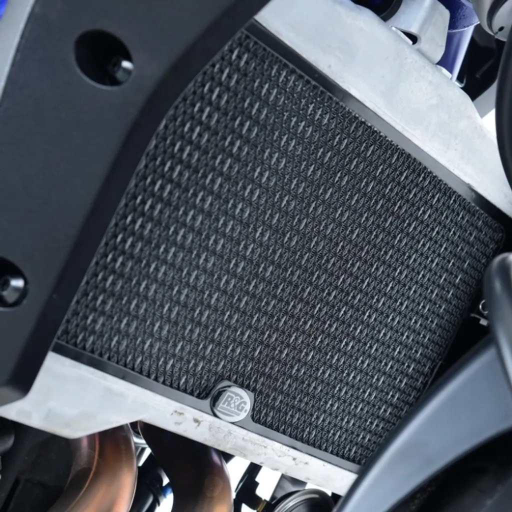 Cache-radiateur R&G Racing noir pour Yamaha MT-07 - Protection Moto