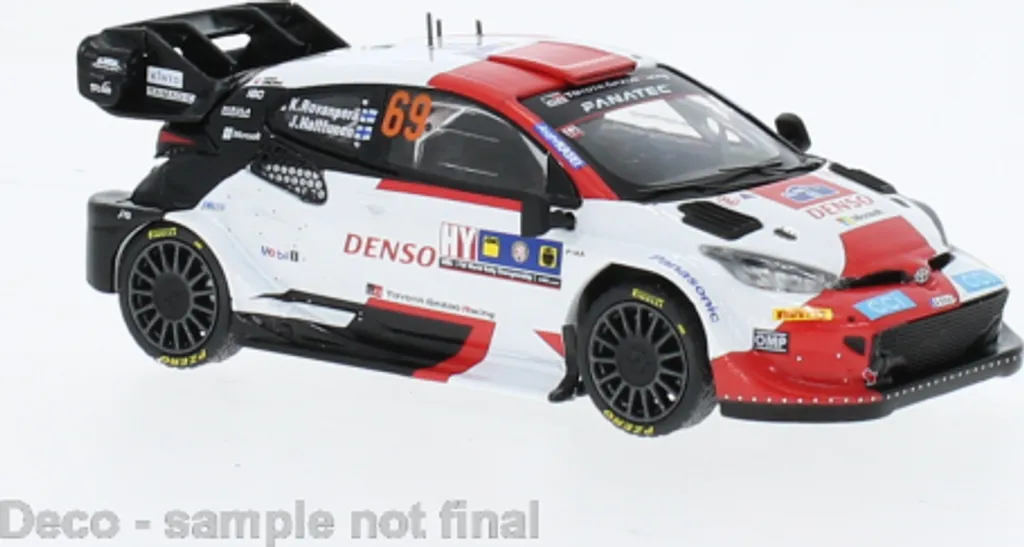 Toyota Yaris Rally1 Rovanperä 2023 IXO 1:43 Idée Cadeau Passion Sport Auto