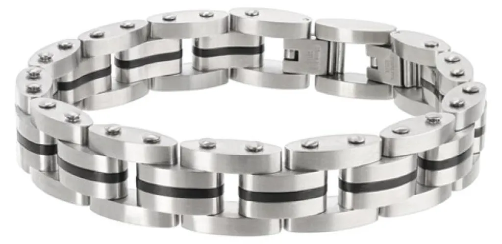 Bracelet Jonc Ao Oamb3217Ss en Acier Inoxydable Argenté pour Femme
