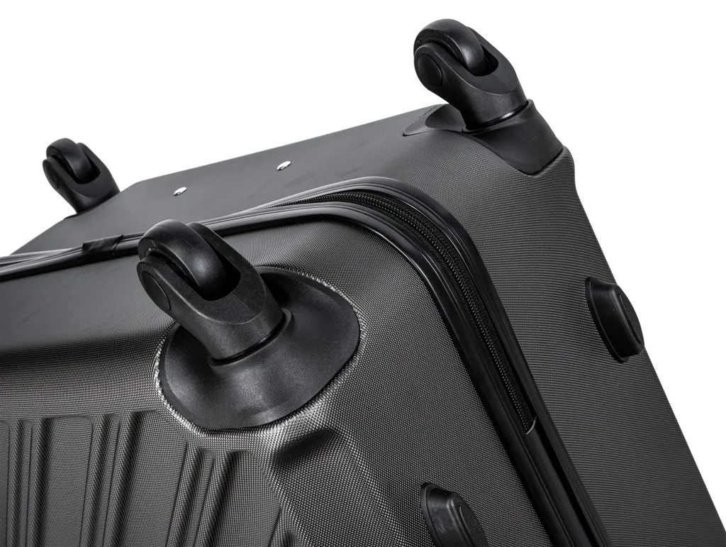 Valise 65cm Gris avec Roulettes Pivotantes et Serrure à Code TSA - 9