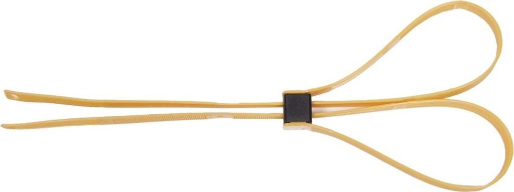 MFH Einweg-Kunststoffhandschellen 550x12,5mm, schwarz Produktbild 
