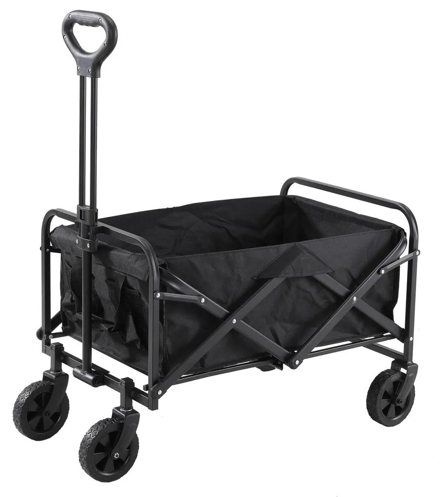 Chariot pliable pour extérieur et plage - Transportez tout sans effort