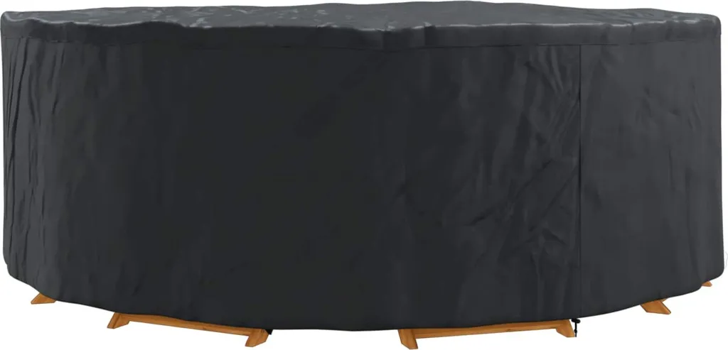 Copertura Professionale vidaXL 244x244x85 cm Oxford 600D Nero - 3