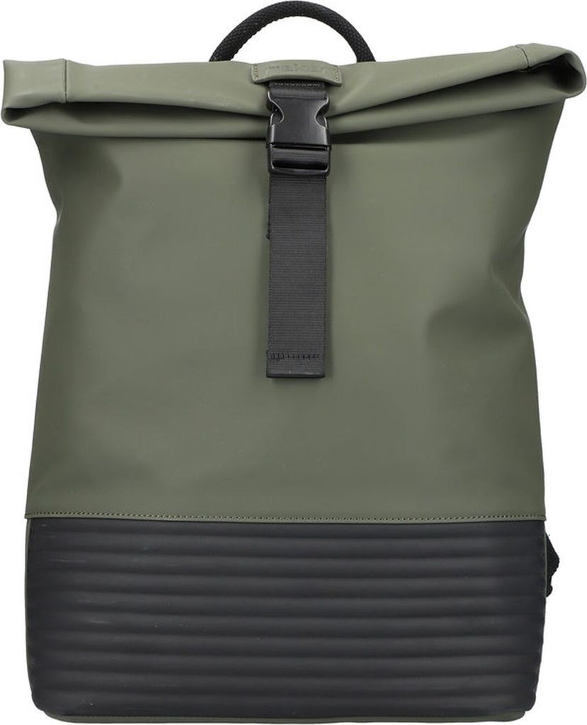 Rieker Damen Cityrucksack Überschlag Rucksack Ziersteppung Produktbild 