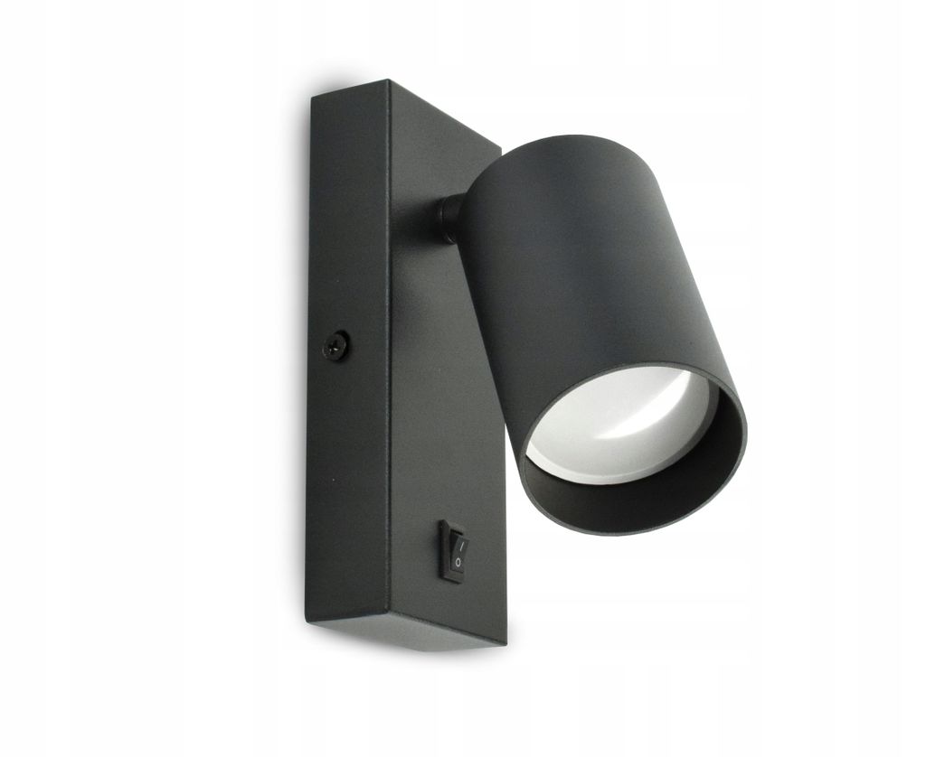 Lampa Ścienna Kinkiet z Włącznikiem Tuba Metal SPOT LED Zdjęcie produktu 