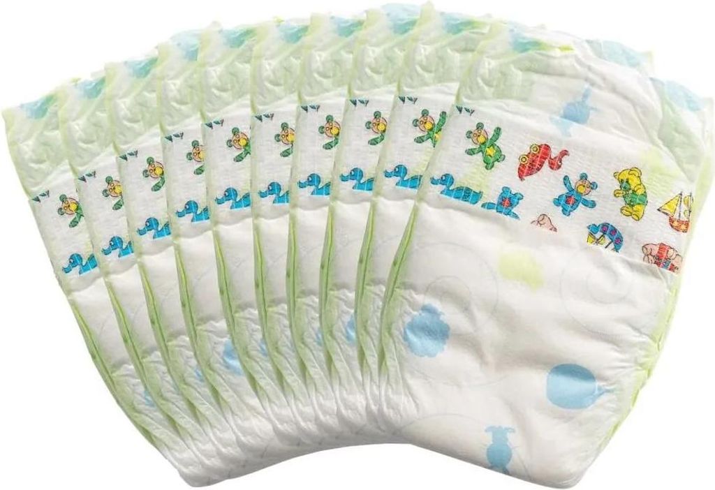 Puppenwindeln,10 Stück, Größe 35-50 cm