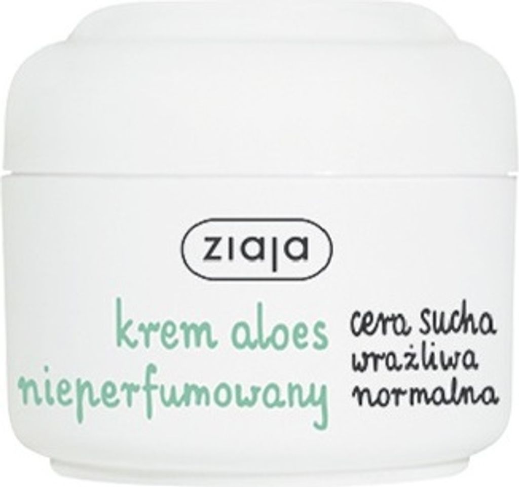 Ziaja Bio Aloesowy krem nieperfumowany do cery suchej i Zdjęcie produktu 