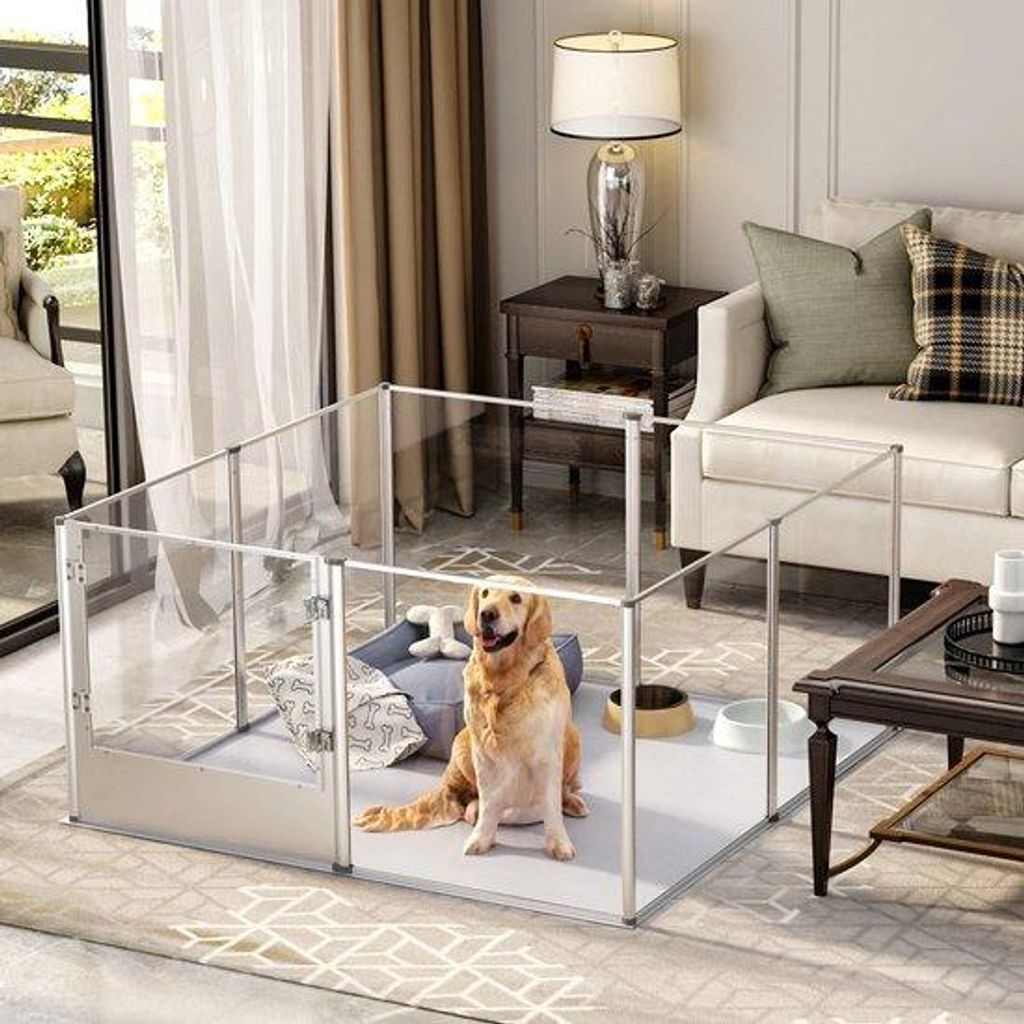 Wasserdichte Hundekennel für kleine Hunde 8 Panelen