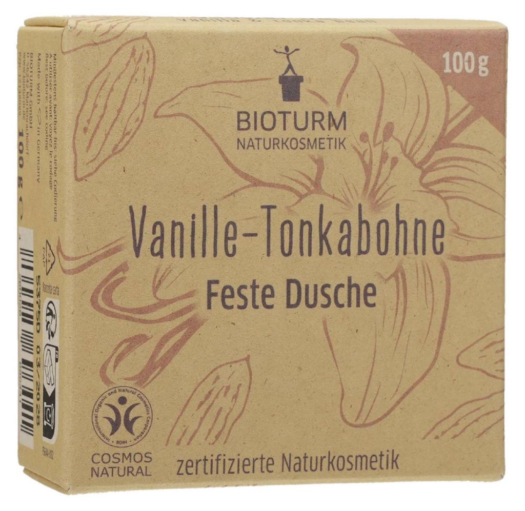 BIOTURM feste Dusche Vanille-Tonkabohne Nr.138 100g PZN 17148089