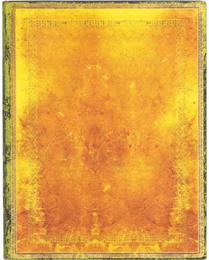 Carnet Paperblanks Ligné Ocre 240 Pages - Reliure Souple Durable