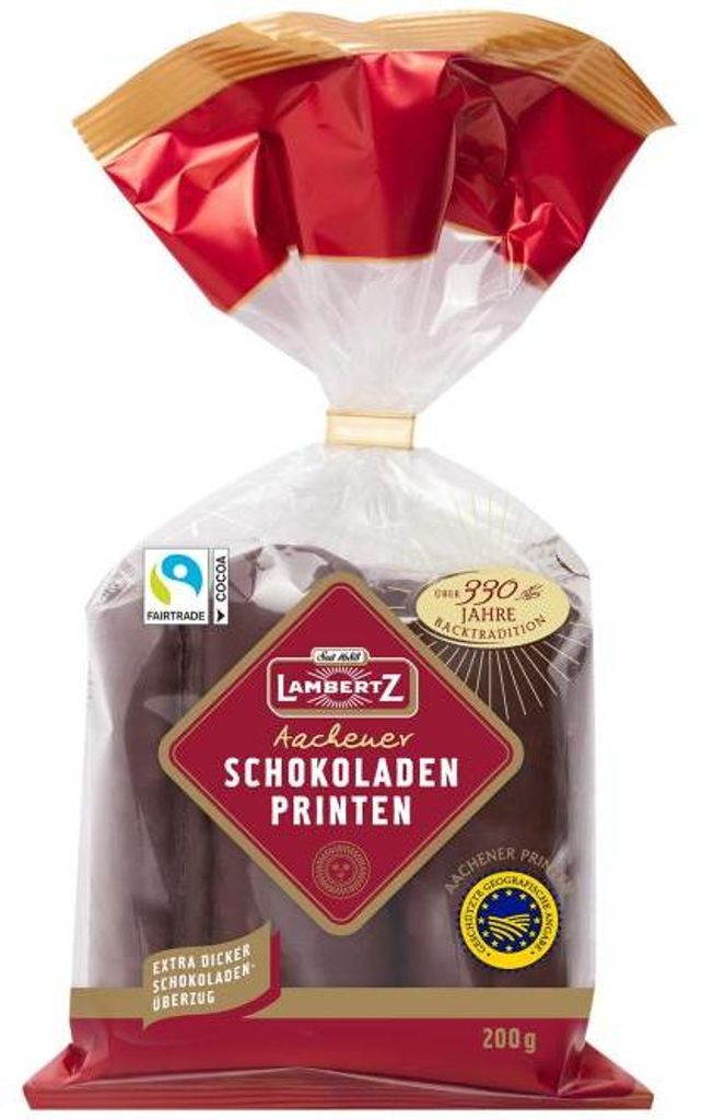200G Lamb.schokoprinten Double Choc Produktbild 