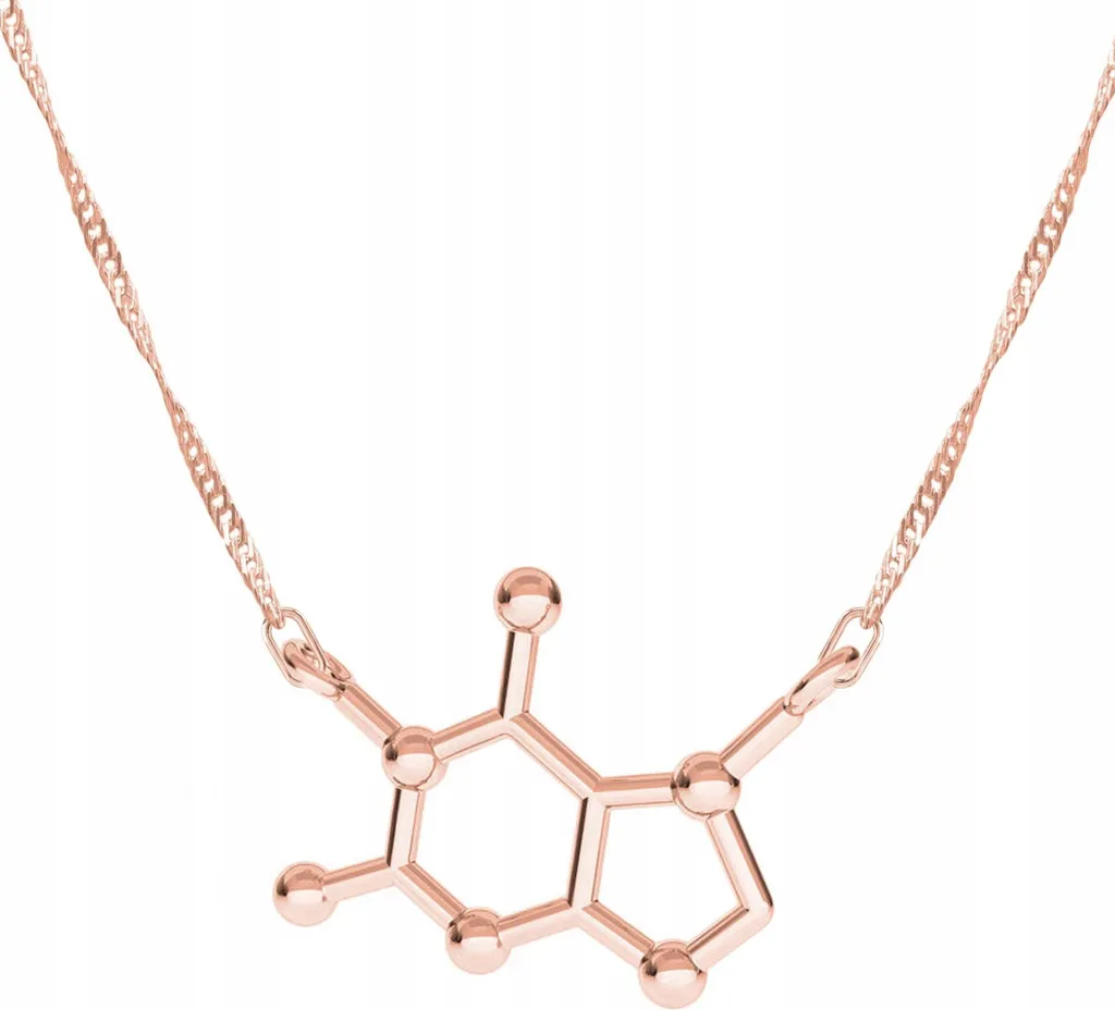 Collana Cioccolato Argento 925 Pozieren Oro Rosa | Gioiello Artigianale