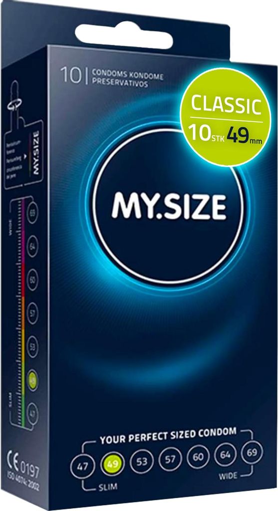 Kondomy My.Size velikost 2, 49 mm, standardní balení 10 Obrázek produktu 