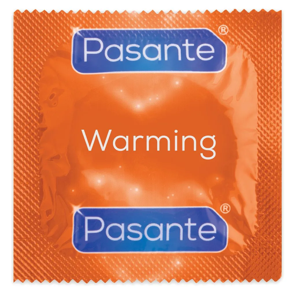 Préservatifs Pasante Warming effet thermique lubrifiés lot de 144