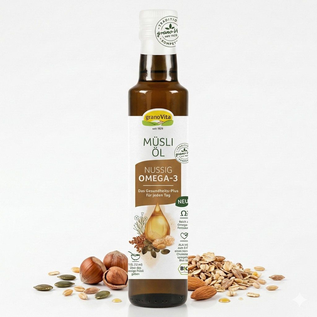 Olio di muesli - nocciola 250ml Immagine del prodotto 