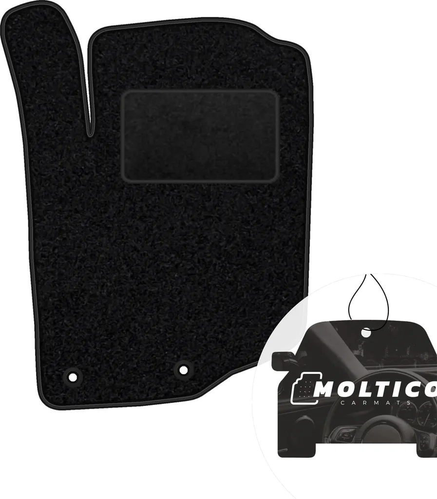 Tappetino Guida Peugeot 207 CC 2007-2012 | Velour Nero moto-MOLTICO