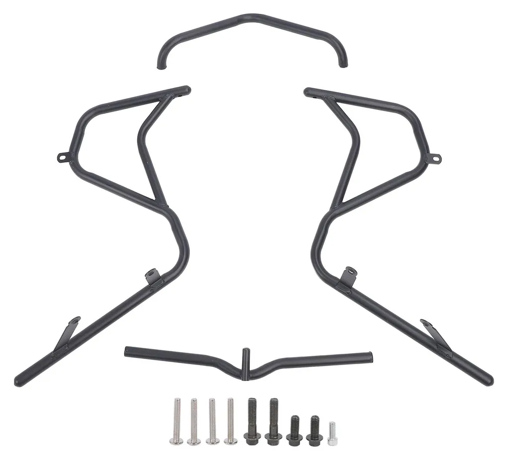 Arceaux de protection Highway pour Honda Click160 2020-2024 en acier noir