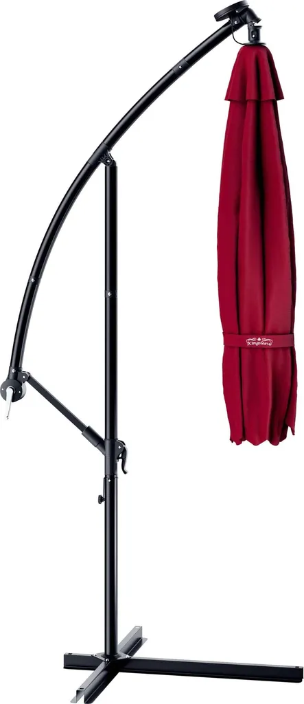 Parasol solaire LED 3m UV 80+ : fini les coups de soleil et l'ombre