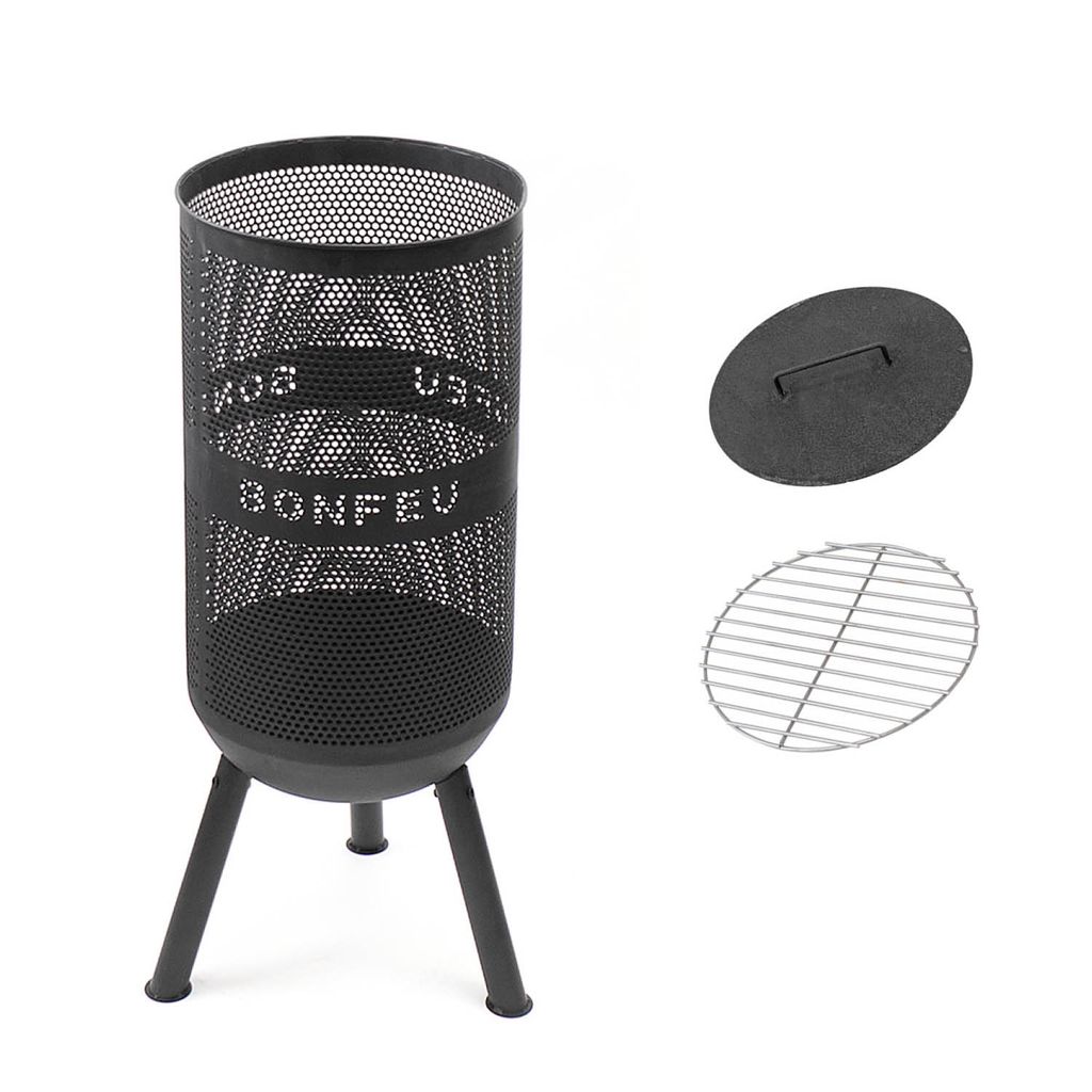 BonFeu BonVes 34 Ohnivý koš Black Steel 165 cm Obrázek produktu 