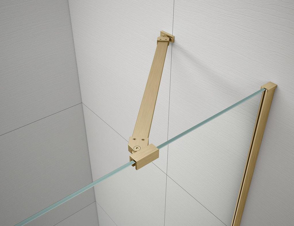Polysan FISA Wandprofil und Eckprofil, Gold matt