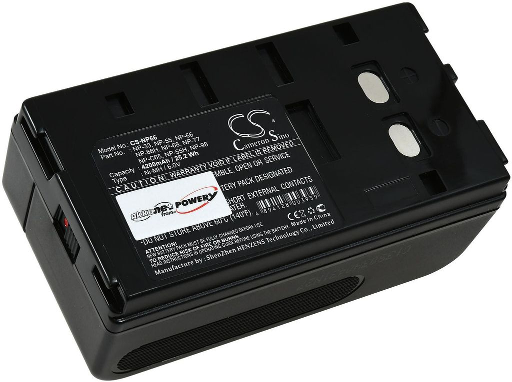 Akku für Sony Videokamera CCD-TR380E 4200mAh Produktbild 
