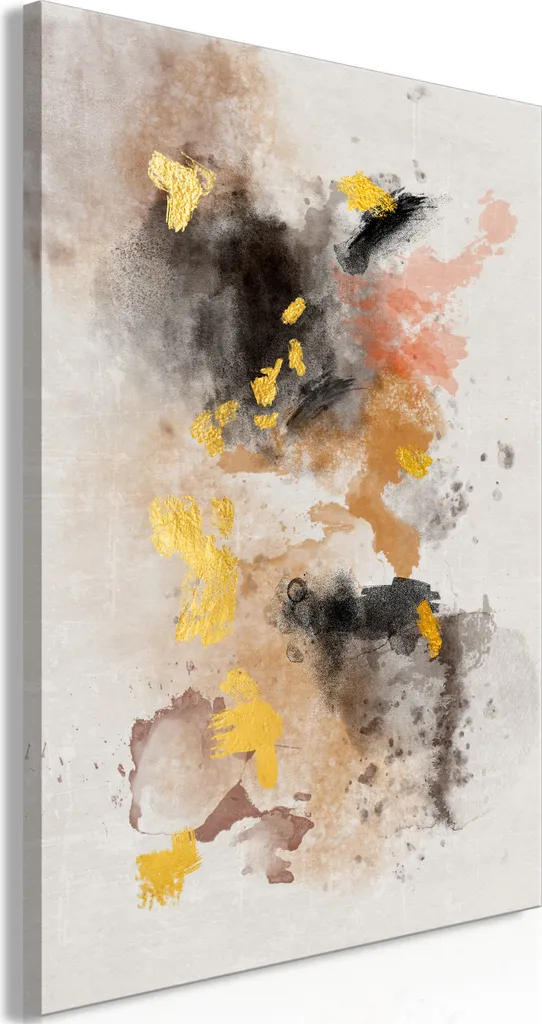 Quadro Italiano Giornata di Vento 60x40 - Arte Astratta Verticale Tela - 1