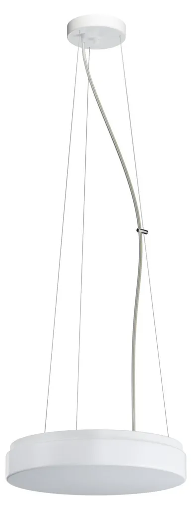 Suspension de Plafond Ronde Blanche DELIA L2 pour Éclairage Intérieur