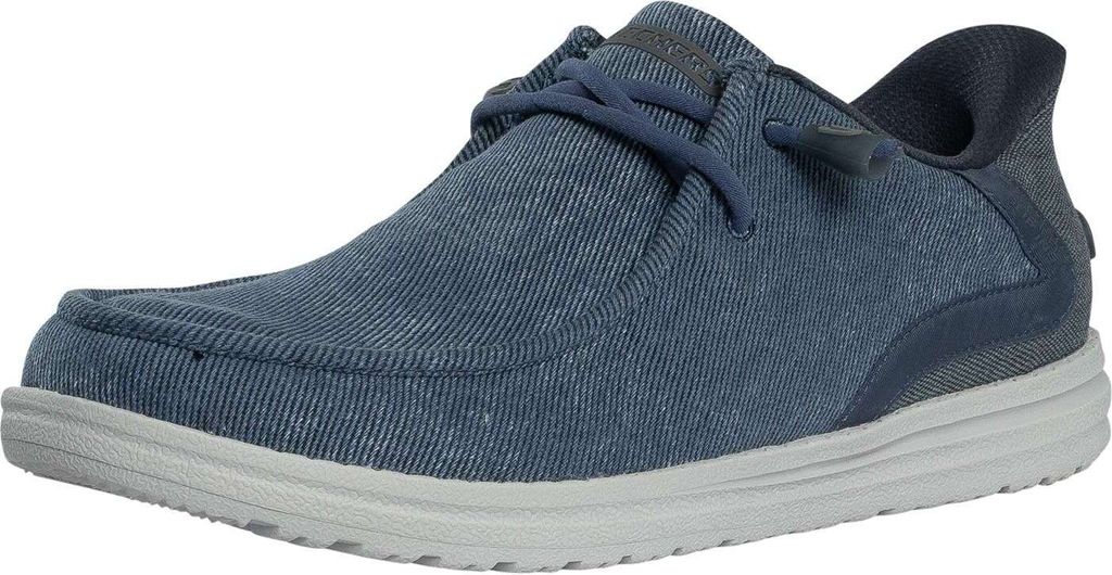 Skechers Slip-Ins Relaxed Fit Melson Sneaker, Blau 43 EU Produktbild 