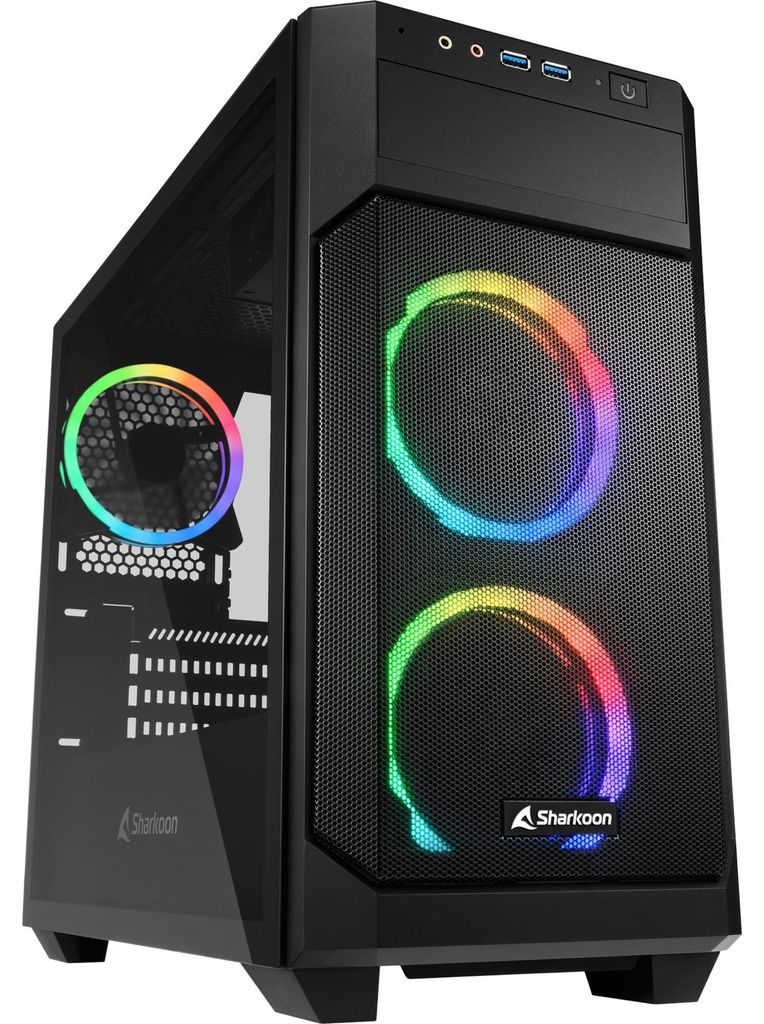 Sharkoon 4044951035052 Sharkoon Gehäuse V1000 RGB          Productafbeelding 