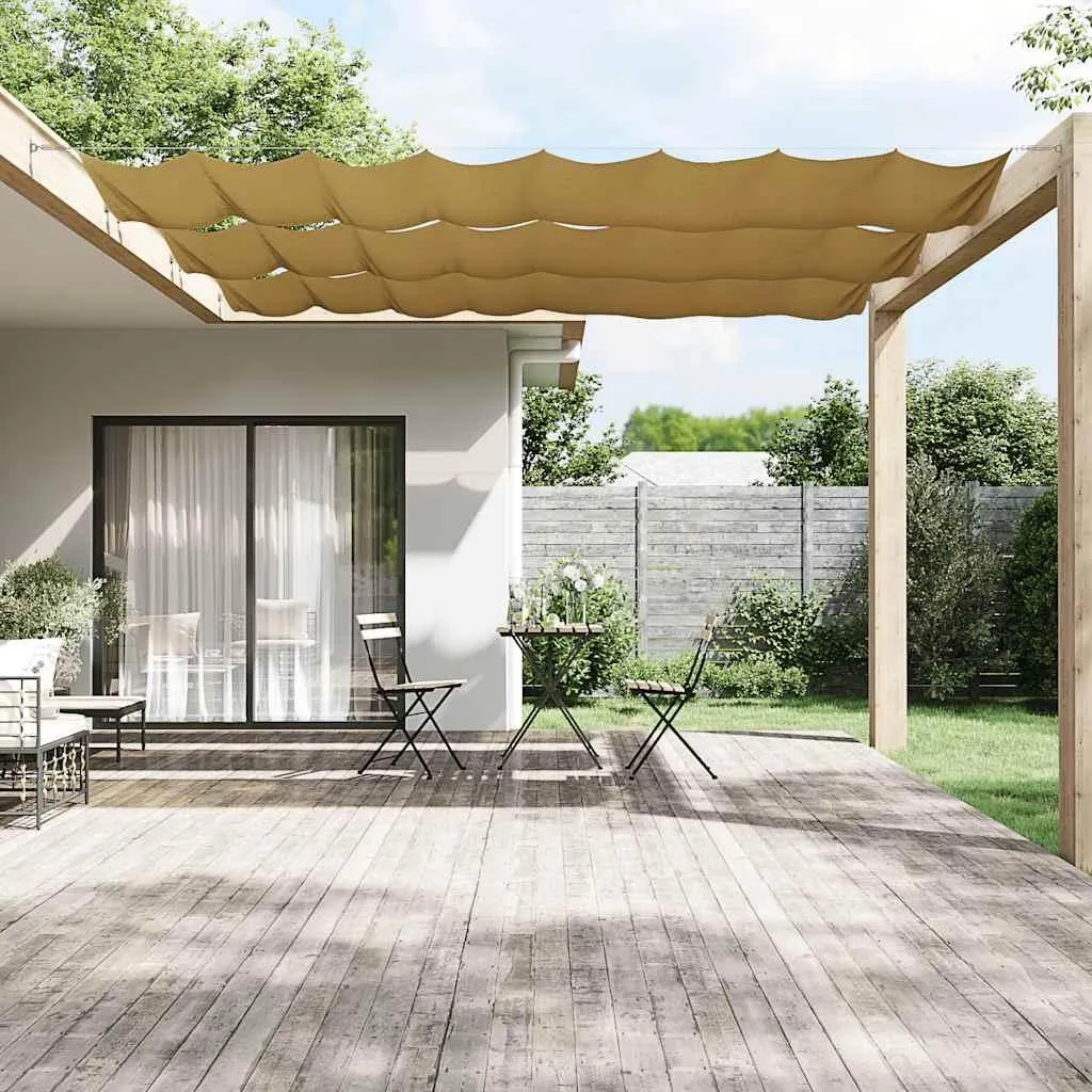 vidaXL Tenda Verticale Beige 140x800 cm | Protezione Privacy Oxford