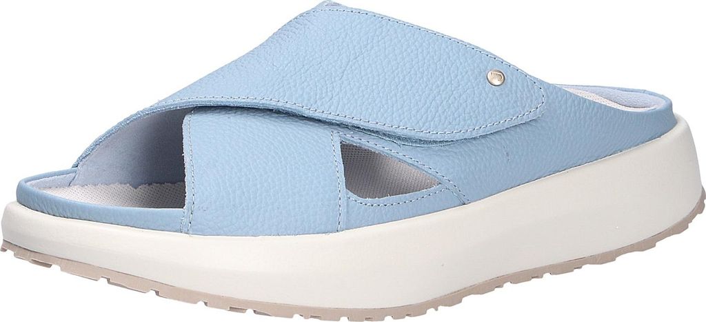 Joya Alicante Light blue Pantolette, Glattleder, Klettv., Senso-Sohle, Kategorie Emotion JY077A 37
