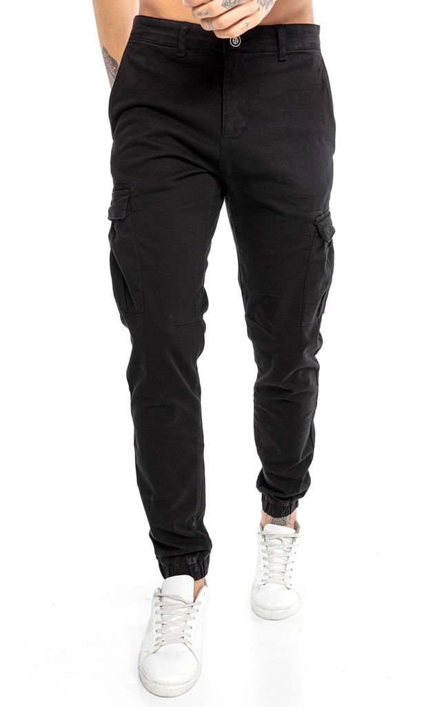 Stylische Jogger Jeans Cargo Hose Twill