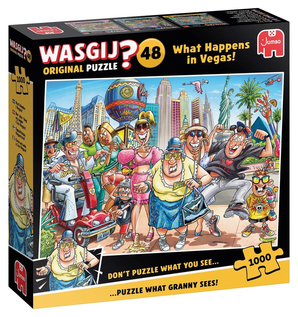 Jumbo Wasgij Original 48 - Was in Vegas passiert!, Puzzle, Immagine del prodotto 