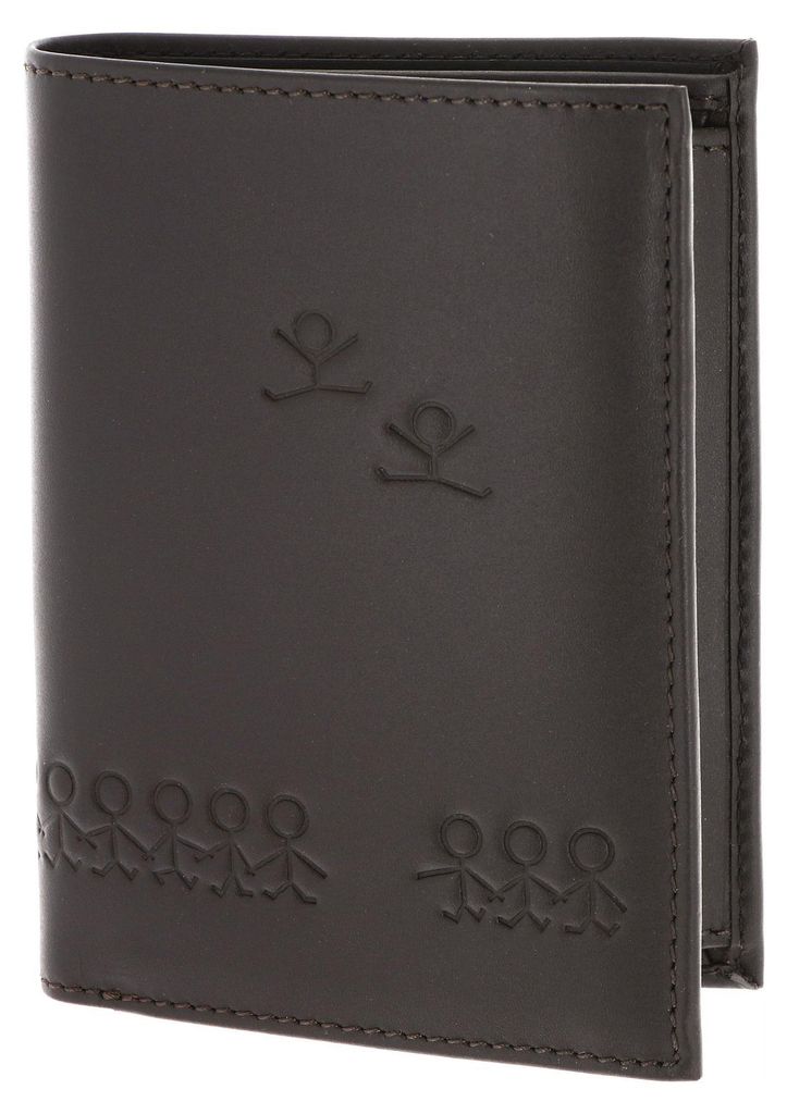 oxmox Leather Geldbörse RFID Schutz Leder 10 cm Produktbild 