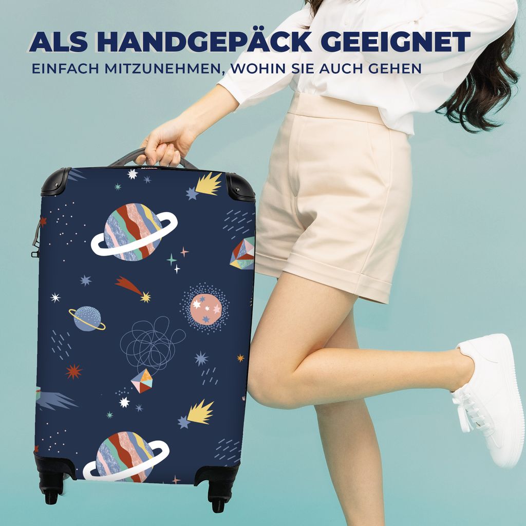 NoBoringSuitcases.com® Kufr Príručná batožina Kufr na Obrázok produktu 2