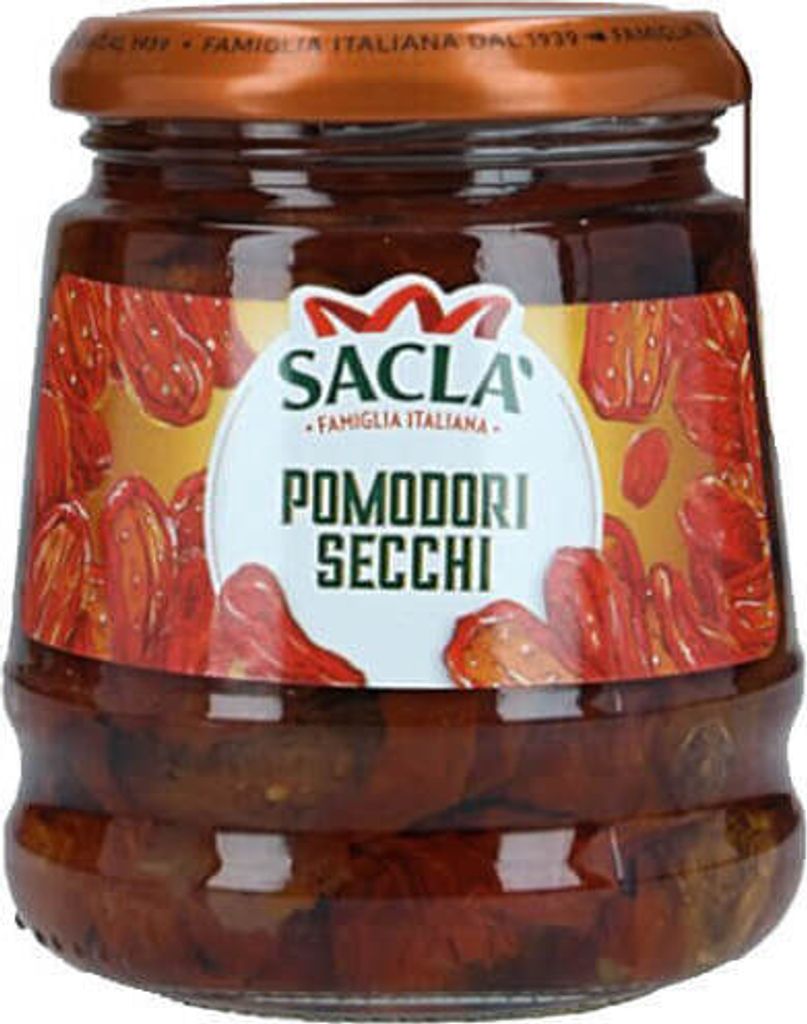Sonnengetrocknete Tomaten in Sonnenblumenöl 280G - Sacla Produktbild 
