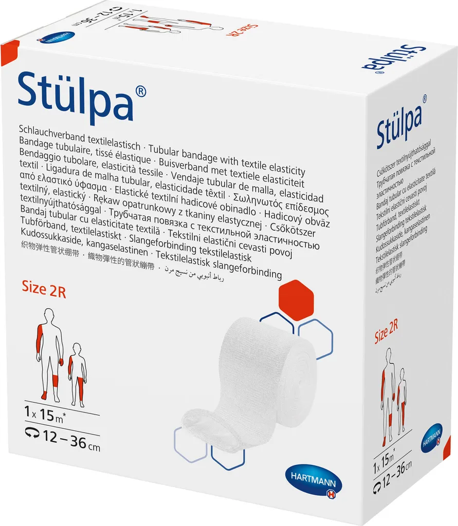 Hartmann Stuelpa 2R Tubolare 6cmx15m | Supporto Sottogesso e Fissaggio