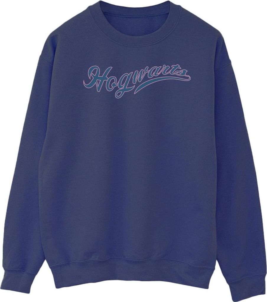 Harry Potter - "Hogwarts" Sweatshirt für Herren BI28640 (M) (Marineblau)