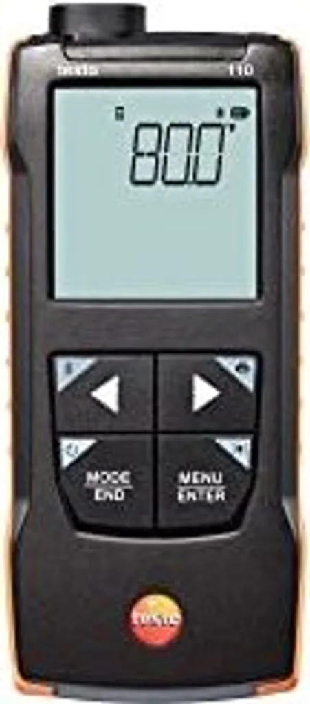 Thermomètre testo 110 : fini les erreurs de relevés avec l'App App