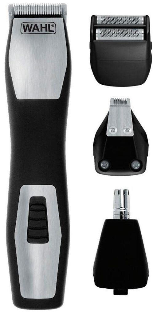 Wahl GroomsMan Pro, Batérie, Samoostriaca čepeľ, Čierna, Obrázok produktu 
