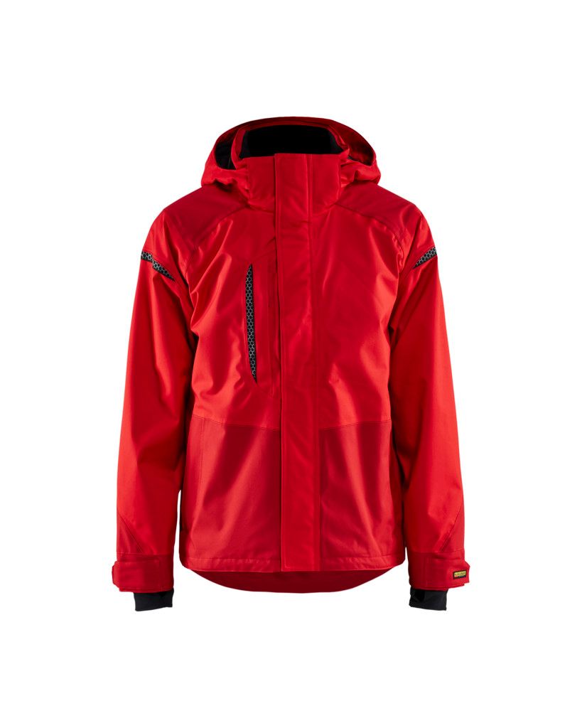 Blakläder Wetterschutz-Jacke 4988 1987 in div. Farben, Farbe:rot/dunkelrot, Größe:M