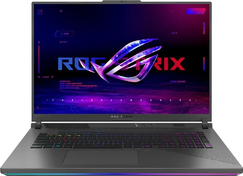 ASUS ROG Strix G18 G814PM-S8023W - 18", AMD Ryzen 9 8940HX, 32 GB RAM, 1 TB SSD, NVIDIA RTX 5060, Windows 11 Home