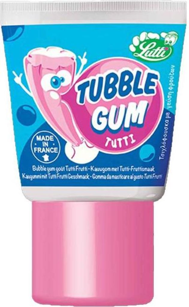 Bip Tubble Gum Tutti Frutti Kaugummi mit Geschmack von Produktbild 