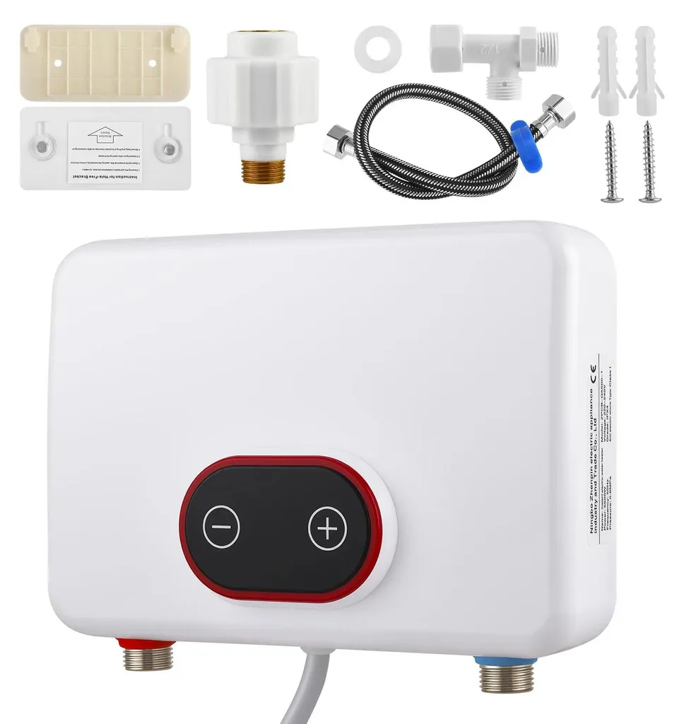 Chauffe-eau électrique de table 15L compact blanc pour évier - Modèle T15