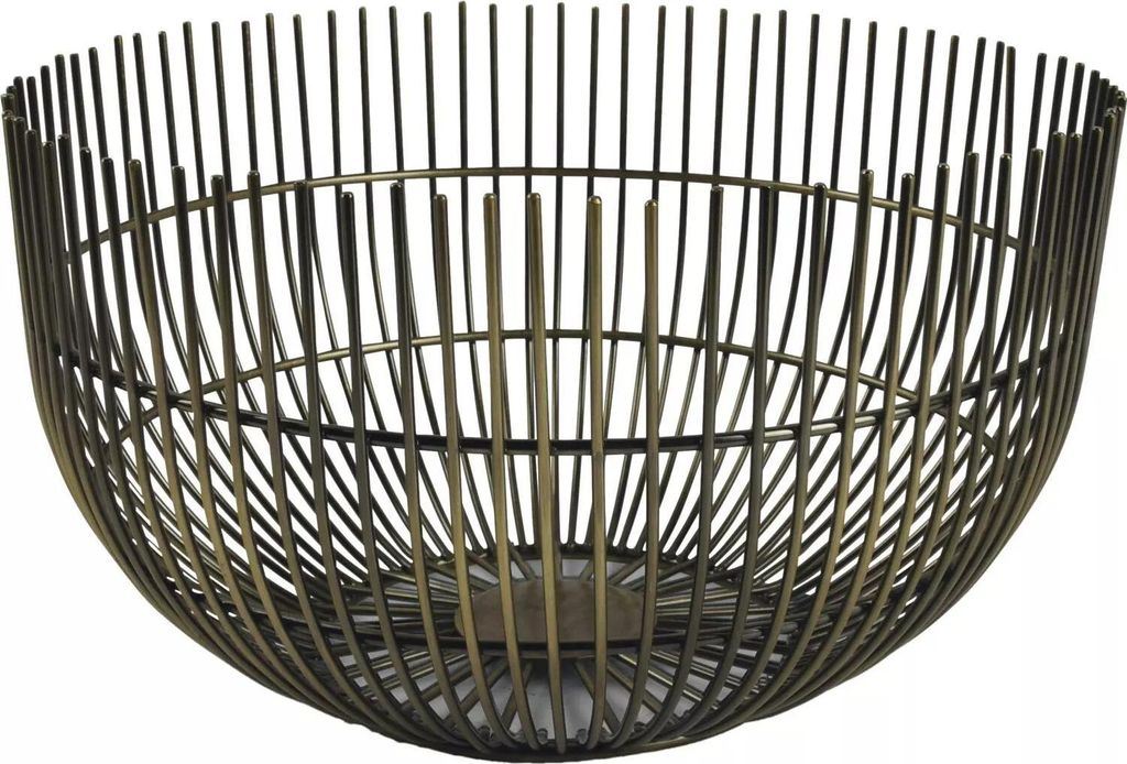 FINE 2 DINE Iris Drahtkorb, Höhe: 120 mm, ø: 210 mm, vintage