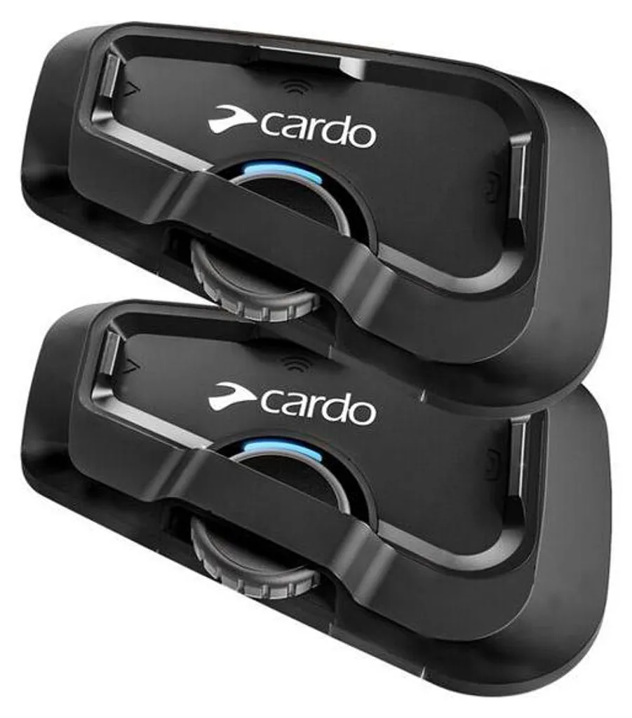 Cardo Freecom 2X Duo Intercom Étanche avec Reconnexion Live Bluetooth