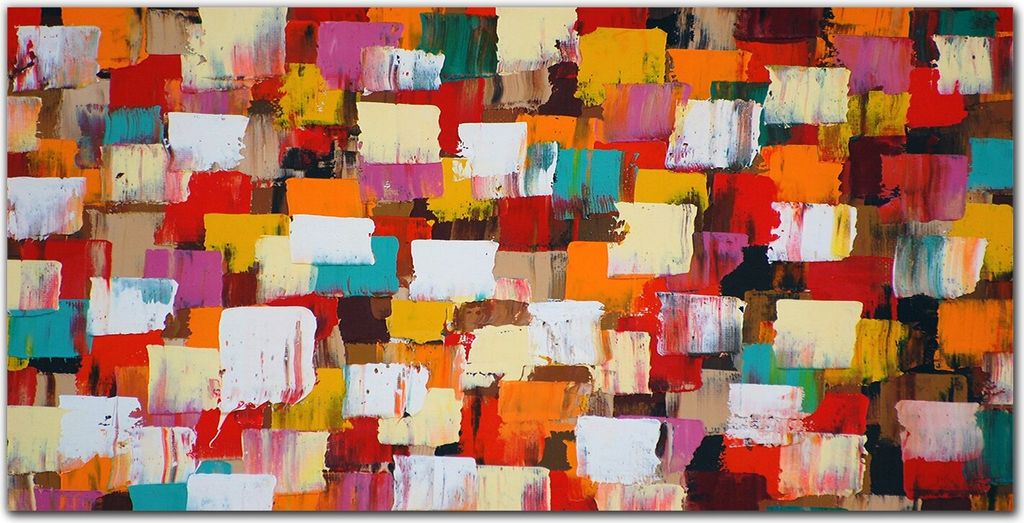 Coloray Bild aus Acryl 100 cm x 50 cm - Gehärtetes Acryl Acrylblock mit Bild Küche Wohnzimmer Wanddekoration Dekoration - Moderne Waagen