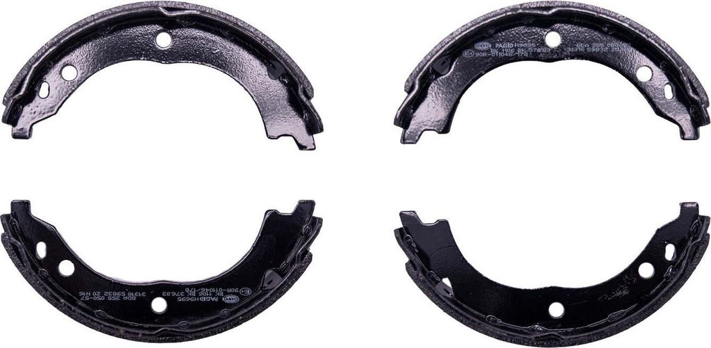 Bremsbackensatz Feststellbremse Ø 172 mm 42 mm HELLA für u.a. FIAT DUCATO