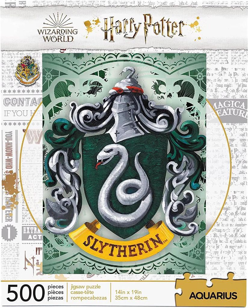 Aquarius Harry Potter Puzzle Slytherin (500 Teile) NMR62177 Produktbild 