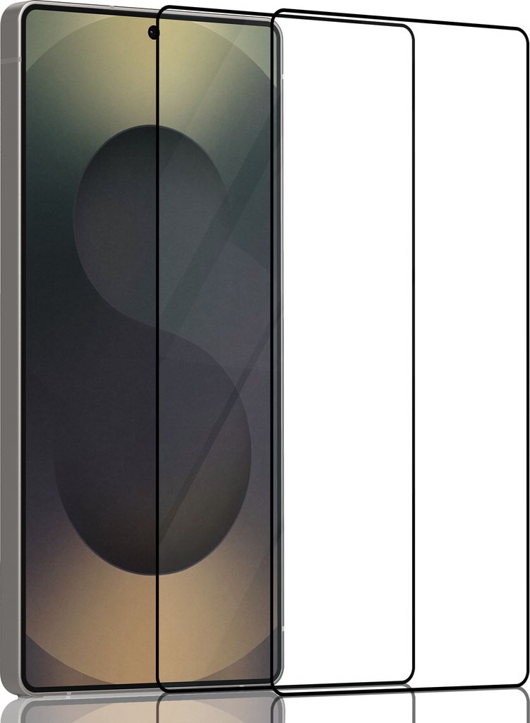 2-Pack Samsung S25 Ultra Displayschutzfolie – gehärtetes Glas 9H – Super Qualität 3D